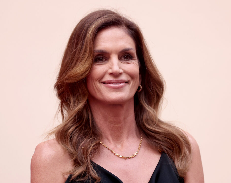 Omega Brand Ambassador Cindy Crawford attends the opening night of OMEGA House Paris 2024 on July 27, 2024 in Paris, France.